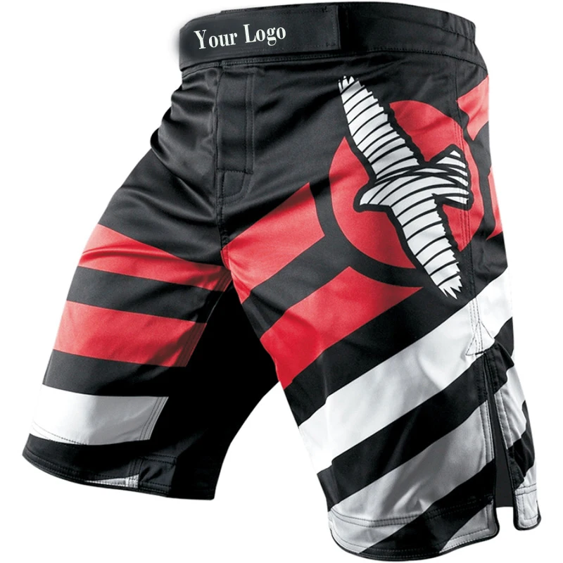 

Comfortable printed MMA shorts BJJ free combat fighting Muay Thai training pants