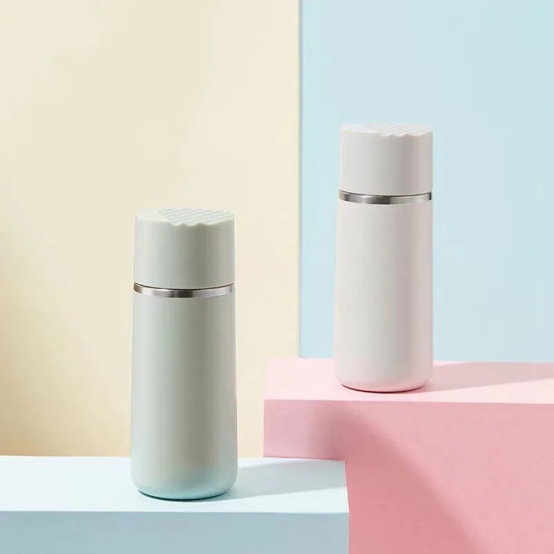 

Mikenda double wall vacuum stainless steel water bottle custom, As pictures