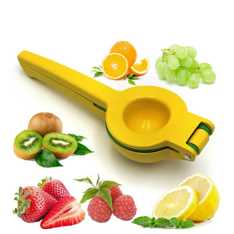 

2-In-1 Lemon Squeezer Easy To Use Manual Juicer Hand Press Lemon Juicer & Lime Squeezer Extracts Juices