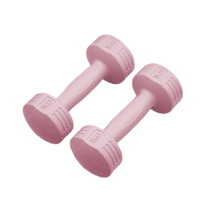 

Women indoor dumbbells anti-slip cast iron colorful rubber body exercise gym equipment dumbbells