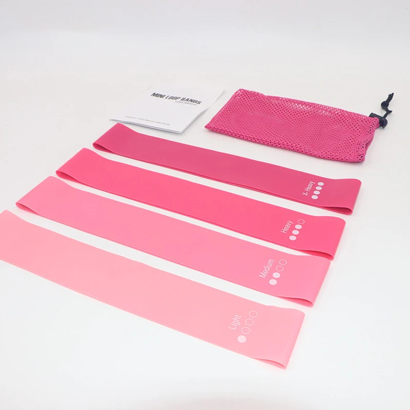 

Custom Printed TPE Fitness Resistance Band Mini Band Resistance TPE Loop Band