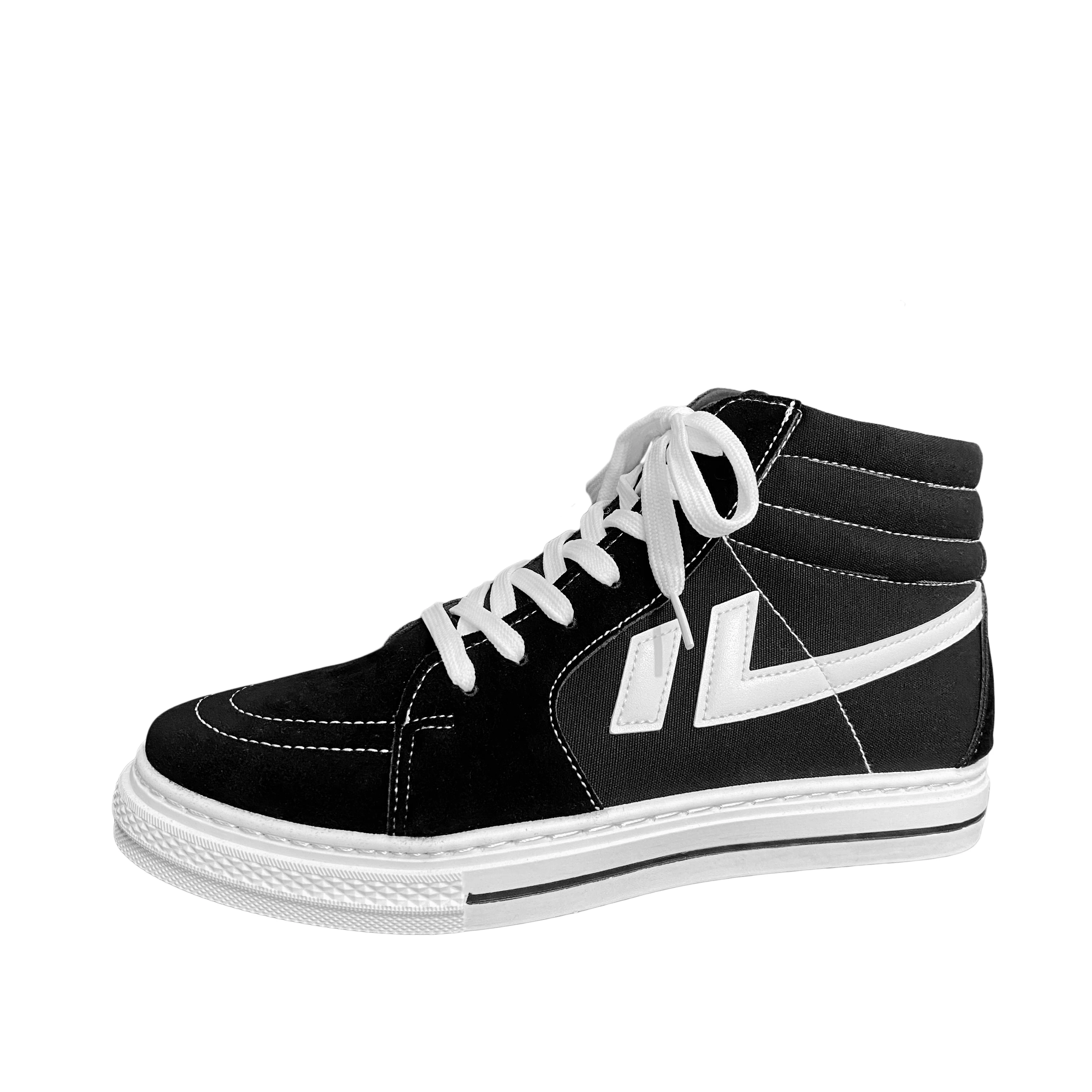 

New Style Men Black Canvas Shoes And Canvas Trendy Shoes In 2021