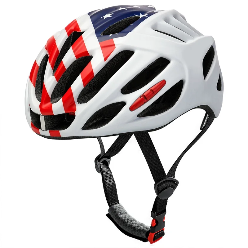 

ZOYOSPORTS Factory direct Mountain MTB Bike helmet integrated PC In-mold cycling helmet lightweight outdoor Sports Helmet, White,red,flag,black,green,silver