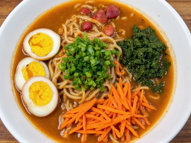 Toppings for personalized ramen bowls