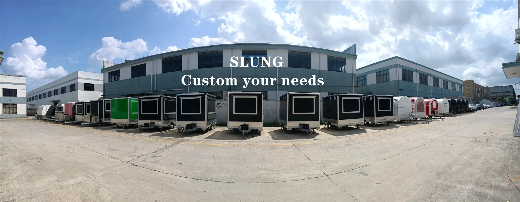 Outdoor Mobile Ice Cream Machine Trailer,Coffee Cold Drink Mini Mobile