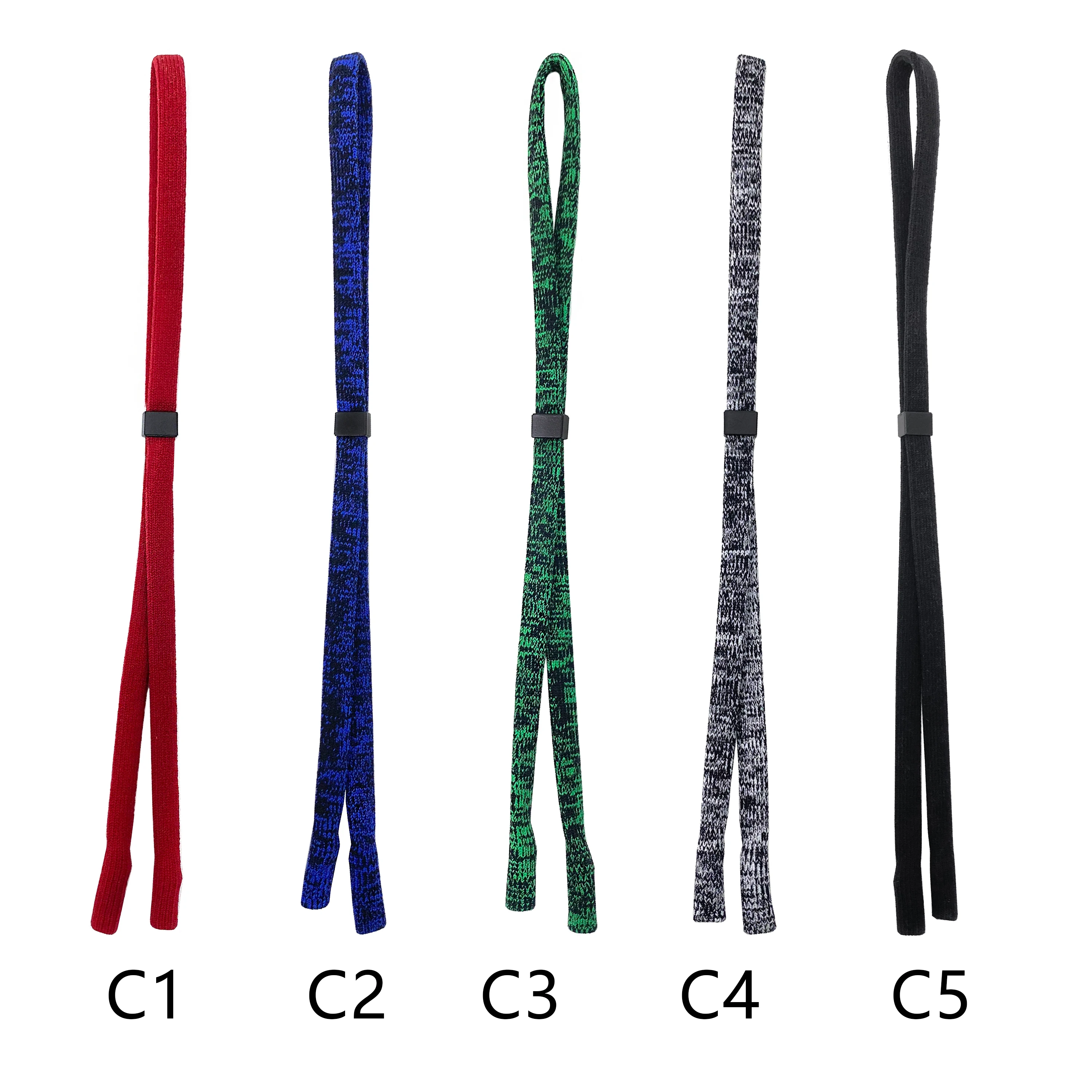 

High elasticity adjustable multi-color spot sports glasses lanyard sports cord glasses strap for adults sunglasses accessories