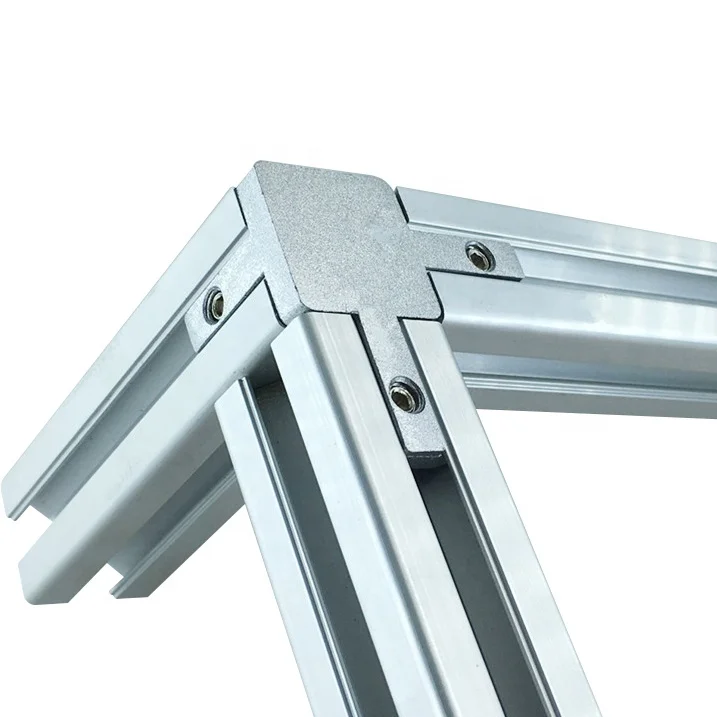Extrusion Aluminum Profile Use Accessories - 2 Way 3 Way Joint Connectors