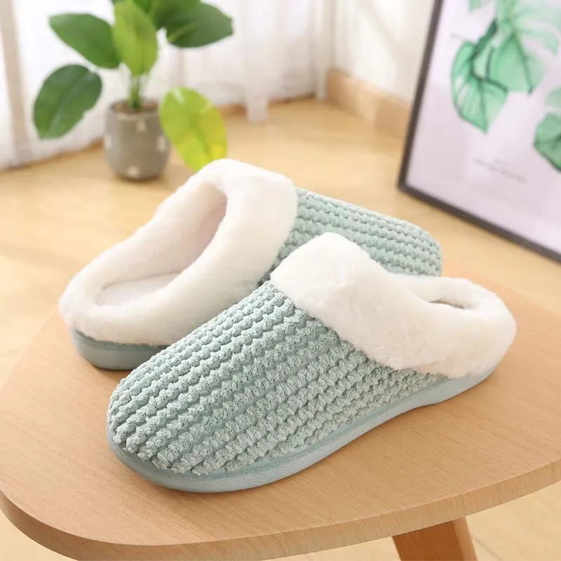 Dropshipping Autumn Cotton Slippers Foam Washable Hotel Guest Slipper ...