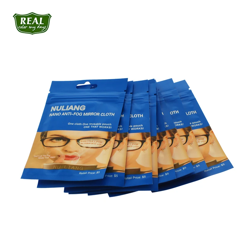 

China wholesale anti fog glasses lingette anti-fog cleaning cloth