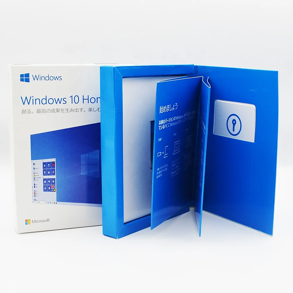 

Japanese language windows 100% online activation USB version full package windows 10 home