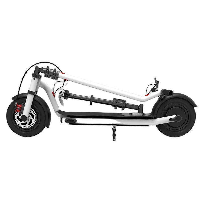 

Environmentally Friendly Convenient Folding Electric Scooter With Seat Electric Scooter For Sale, White, black