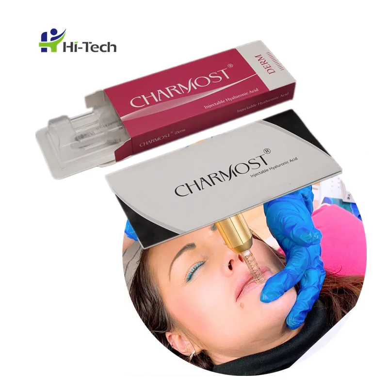 

1ml High Quality Injectable Dermal Filler for Lip Nose Cheek Enlargement, Transparent