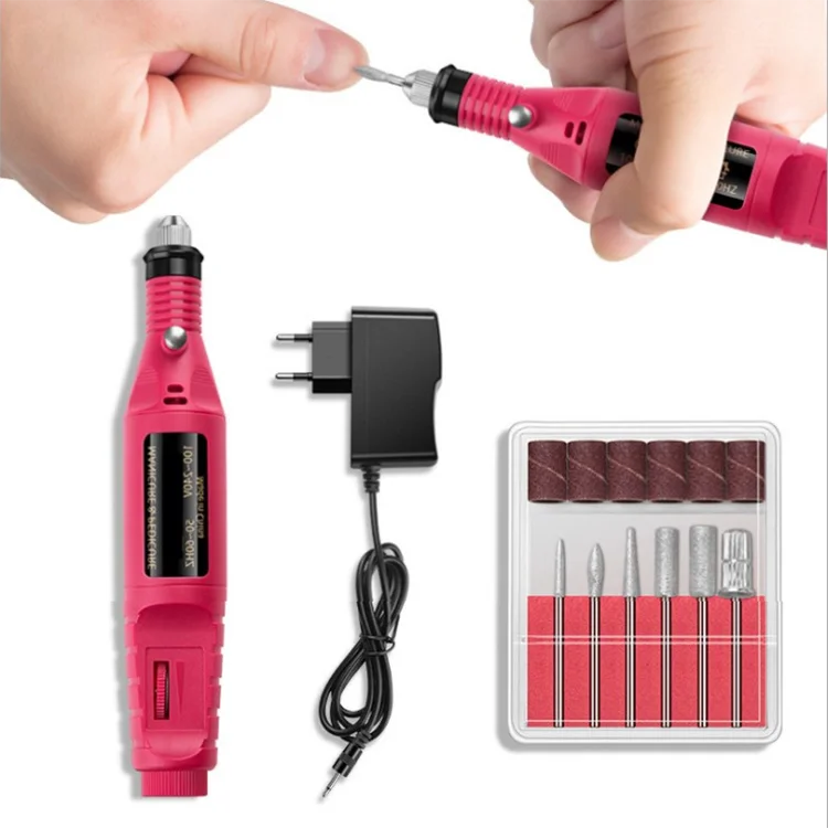 

Multifunctional Easy to Carry Electric Nail Drill Machine Nail Polishing Machine