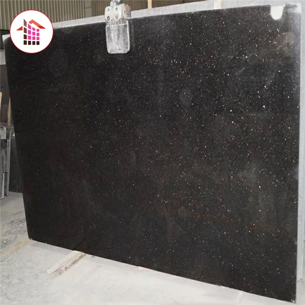 1 Cao Cấp Giá Thấp Ấn Độ Đen Thiên Hà Đá Granite Với Gạch Lát Sàn