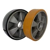 PU caster wheel with Aluminum core for Manual Pallet Trucks of Various Sizes