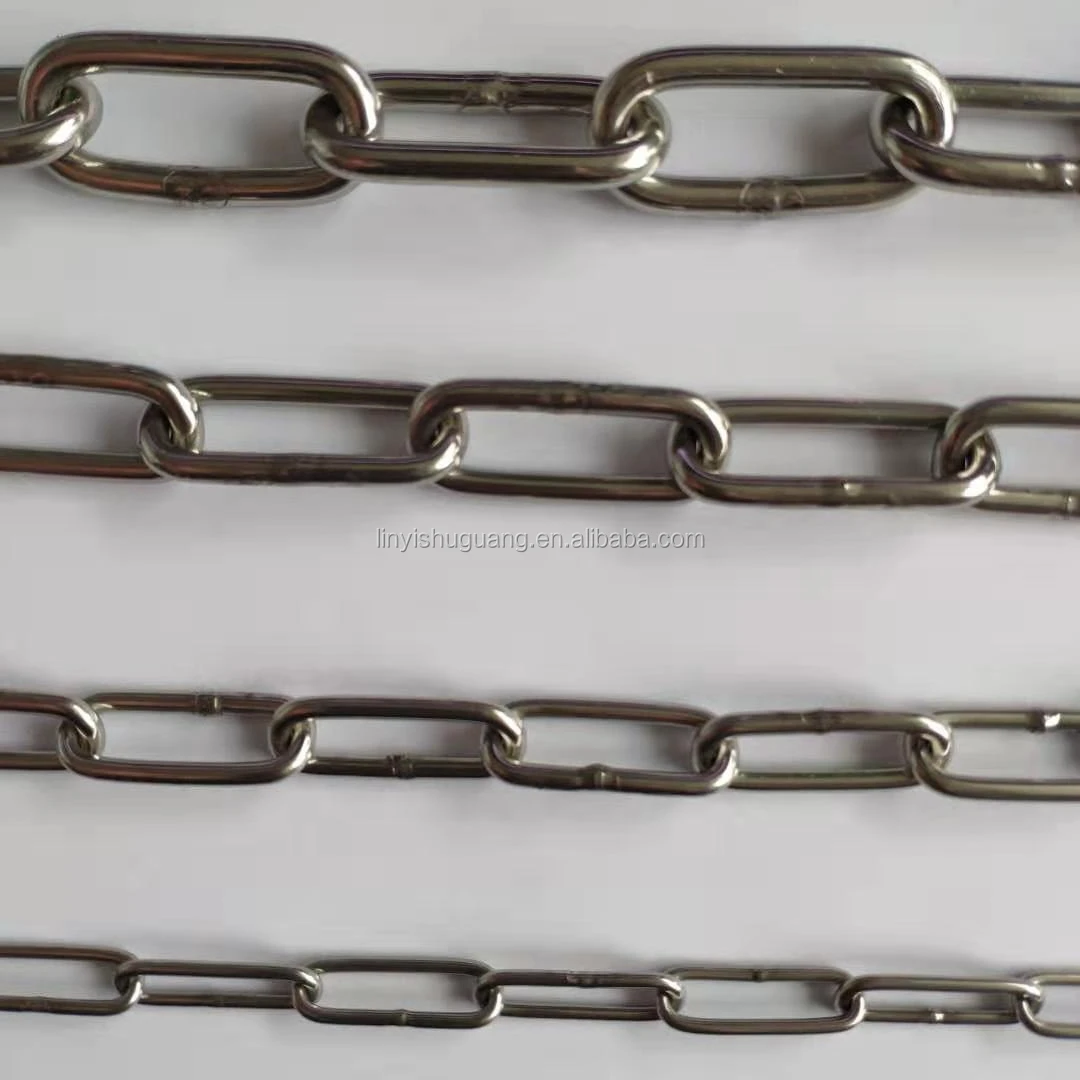 Ss304 Stainless Steel Link Chain Din5685a Short Link Chain - Buy ...