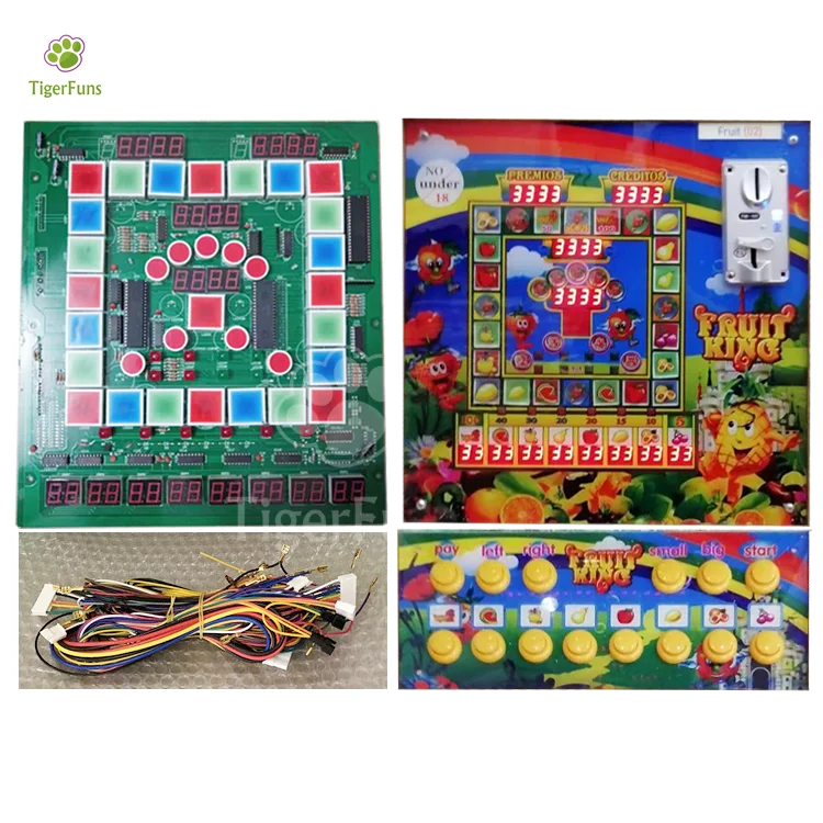 

Fruit King Game Board Kits Mario Slot Game Machine Kits / Slot Coin Operated Game Machine, As pic