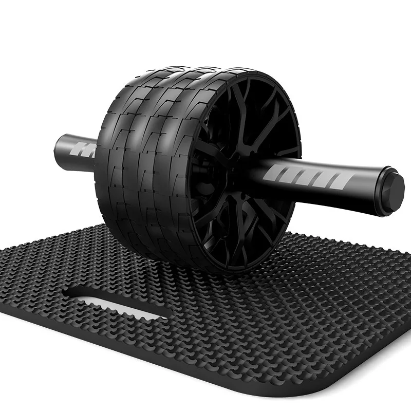 

Gym Fitness Abdominal Workout Double Triple Wheel AB Wheel Roller With Knee Pad LOGO Customization Available