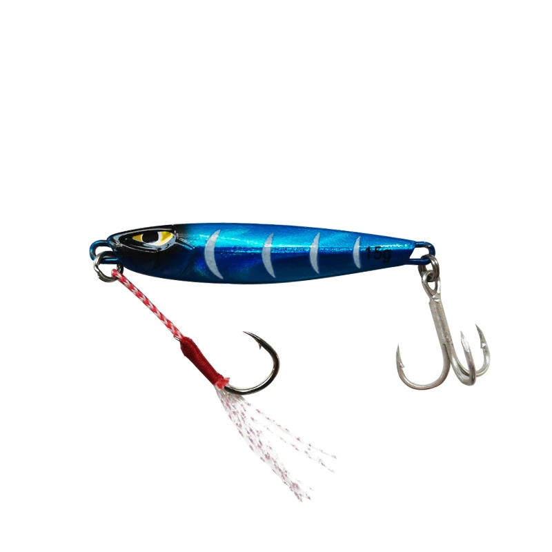 

Lutac fishing tackle gear metal lure jig lead fish fishing lures, 6 colors