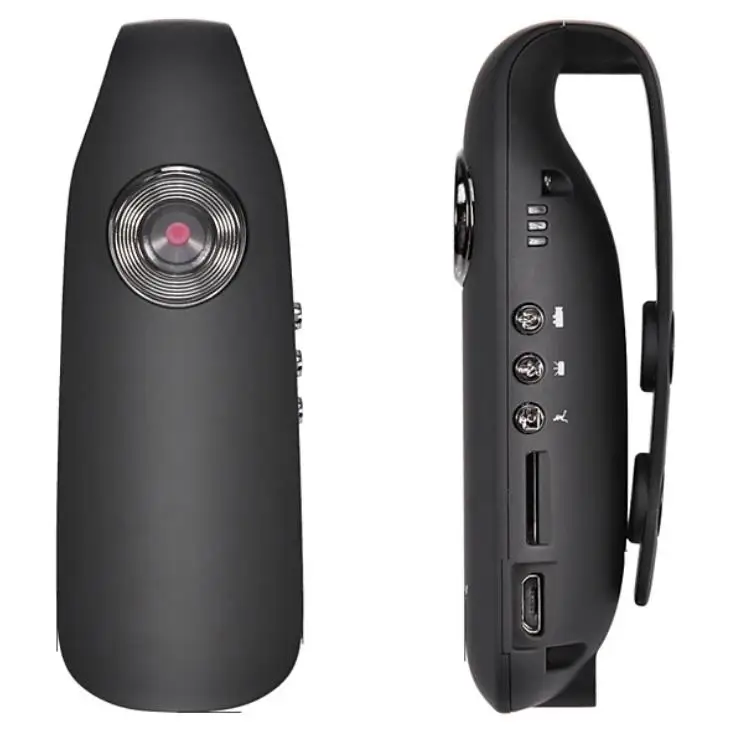 

HD 1080P Mini Camcorder Police Body Motorcycle Bike Motion Camera Battery 560mAh Support 128G TF Card Body Cam with Clip