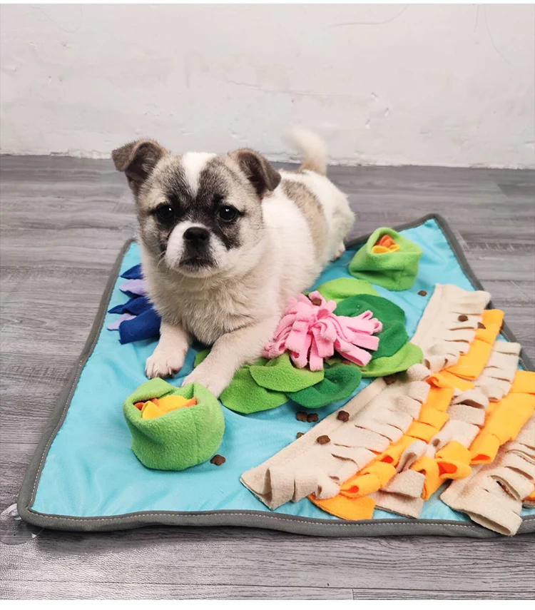 

Hot Sale Dog Feeding Sniffing Cushion Pet Snuffle Mat For Dogs