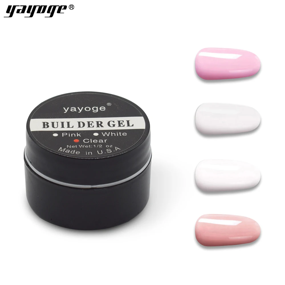 

14G 4 color bulder gel kit nail extension uv gel set in stock from UK warehouse