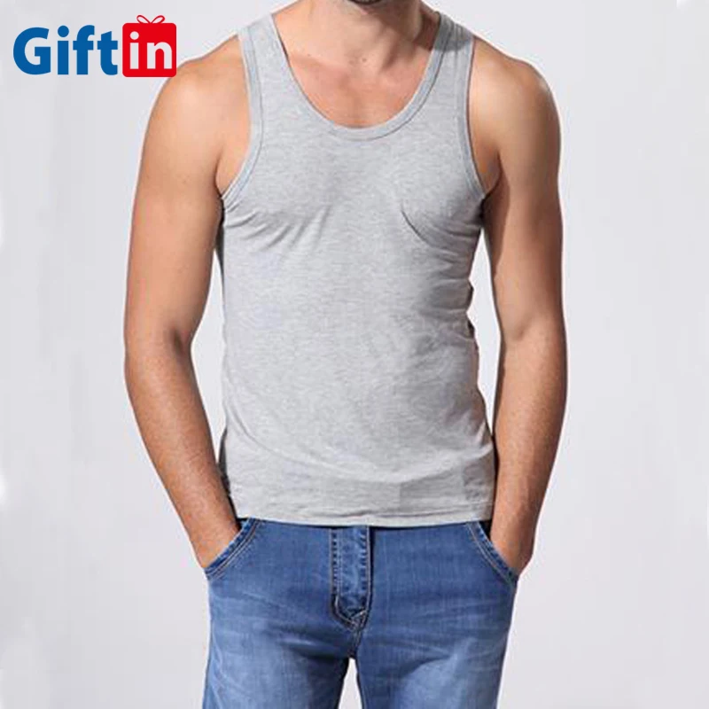 

2020 Crew neck custom tank tops mens workout tank top sports tank tops