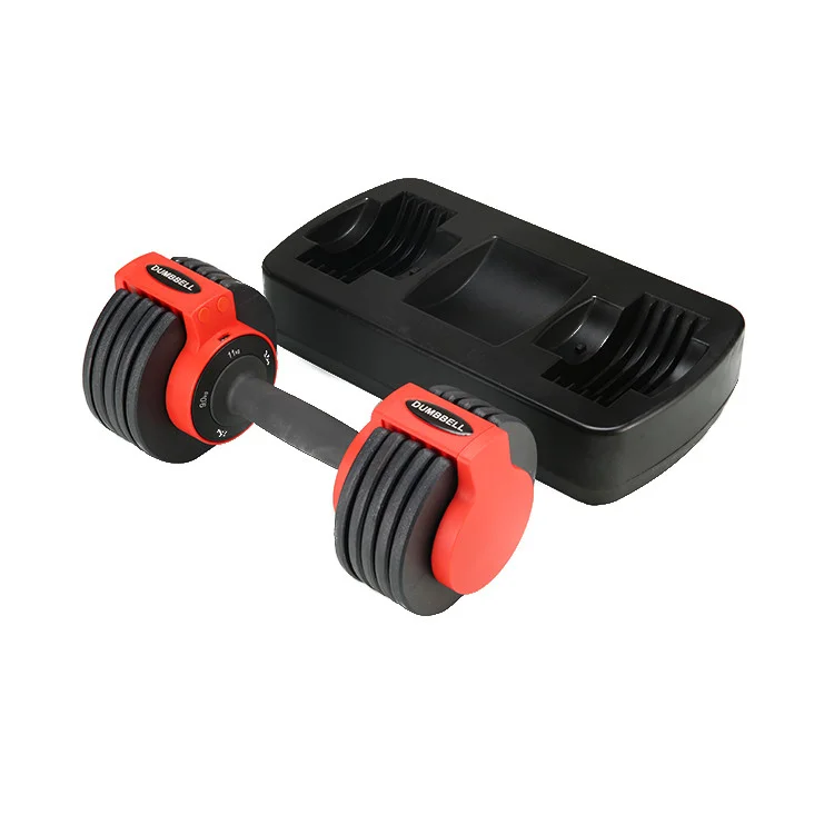 

Environmentally Adjustable Dumbbell with Fast Automatic Adjustable and Weight Plate for Body Workout Home Gym