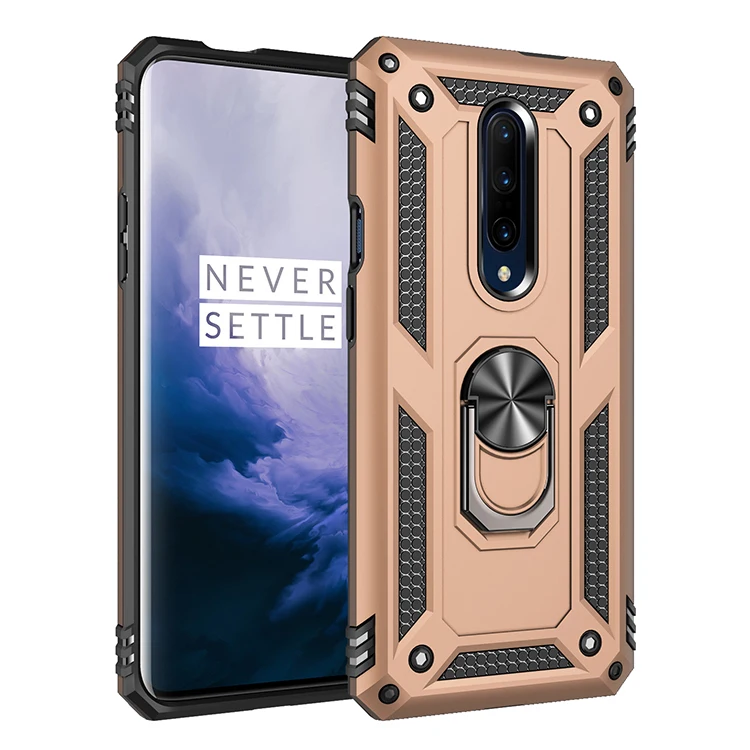 

One plus case Tpu PC shell phone case stand holder magnetic cover for 1+7 pro