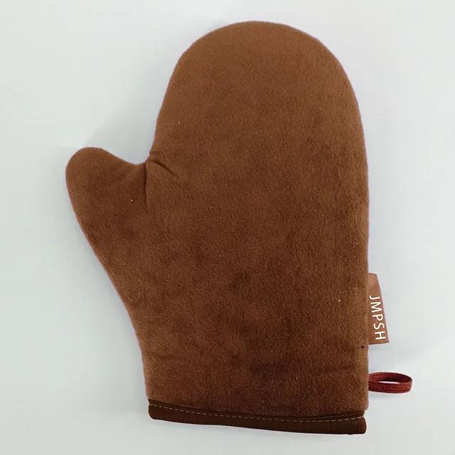 Applicator mitt spray tanning