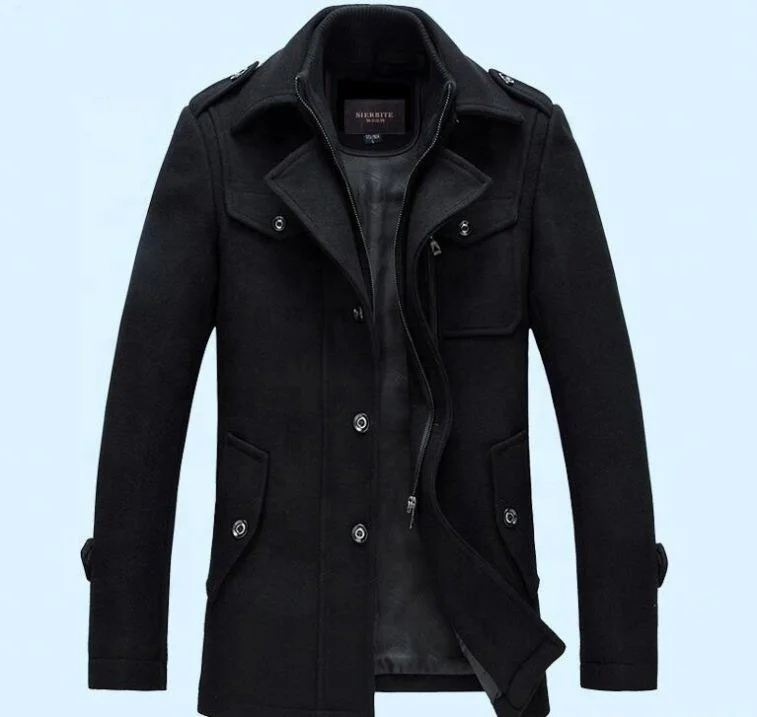 

Men's business men's jackets autumn and winter new jackets thin suit collars coat jackets, Pictures