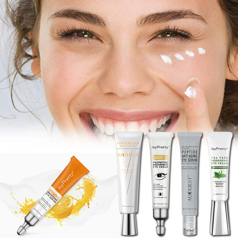 

Private Label Korean Eye Bag Removal Vegan Vitamin C Organic Moisturizing Under Eye Dark Circle Anti Wrinkle Remover Eye Cream