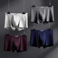 

Mens Underwear Boxers Briefs Shorts Men'S Panties Cotton Comfortable plus size