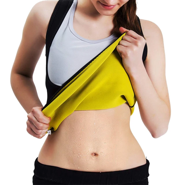 

Plus size modeling strap belly sheath sauna body shaper sweat neoprene waist trainer slimming vest, Black/blue/purple/red