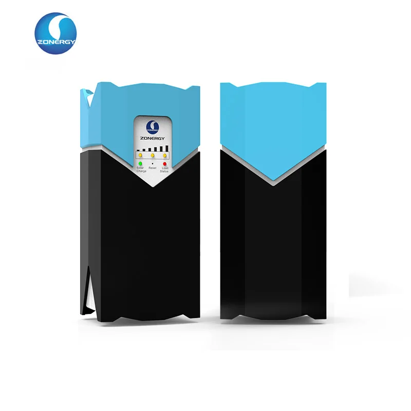 

ZONERGY 12.8v Solar Portable Battery Backup Multi-Function Outdoor Energy Storage Emergency Power Supply with PV panel