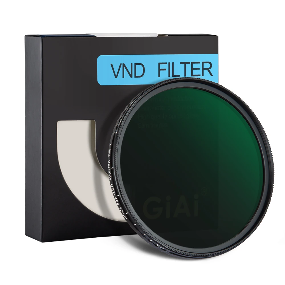 

Nano coating ND2-400 Filter Camera Variable ND Filter 37-82mm