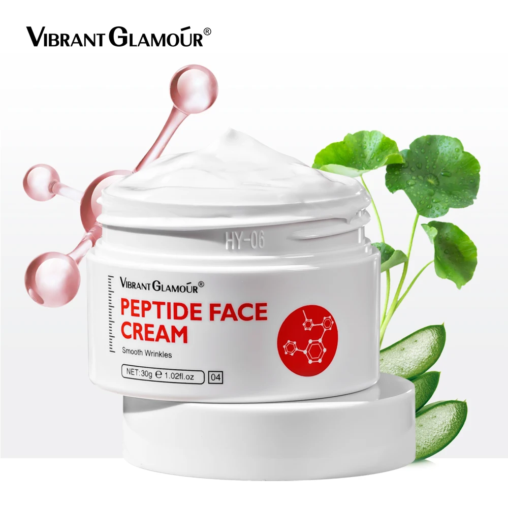 

VIBRANT GLAMOUR Anti-Aging Face Cream Collagen Moisturizer Lifting Neck Firming Reduce Wrinkle Peptide Face Cream