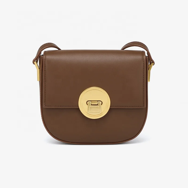 

Girlish Messenger Bag Personality Custom Logo Handbag Design Genuine Leather Fashion Real Leather Camera Bag Women 'S Crossbody, Black, brown, beige