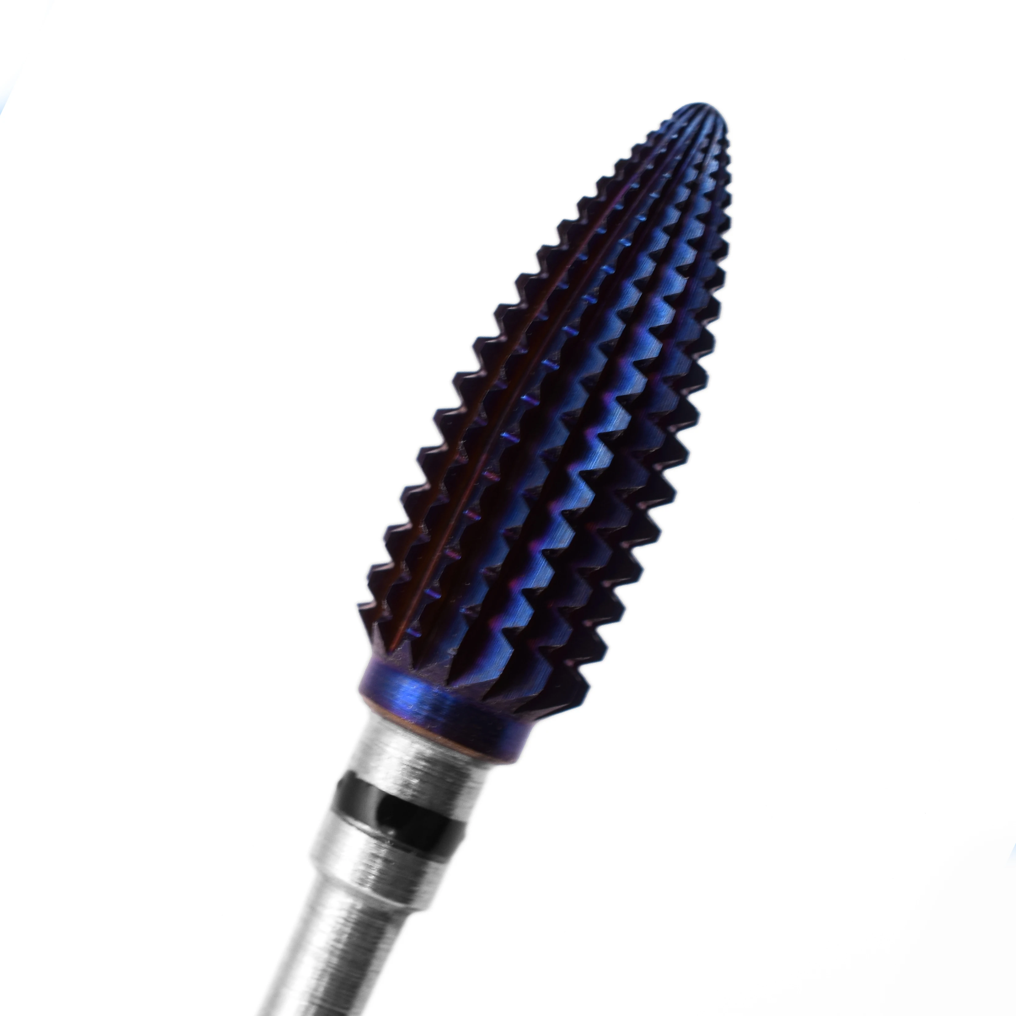 

Tungsten Steel For Nail Art Oval Shape Bit Carbide Nail Drill Bit Pedicure Tool, Purple