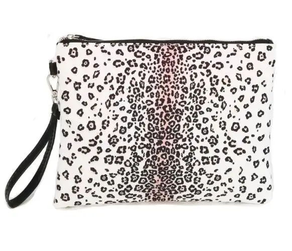 

Hot Sale Ladies Pu Canvas Printed Bags Color Striped Bag Leopard Print Sun Flower Bag