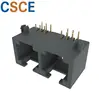 Right Angle RJ11 Modular Jack 5324 Mini Series Retention Strength 7.7KG.F MIN RJ11 Connector