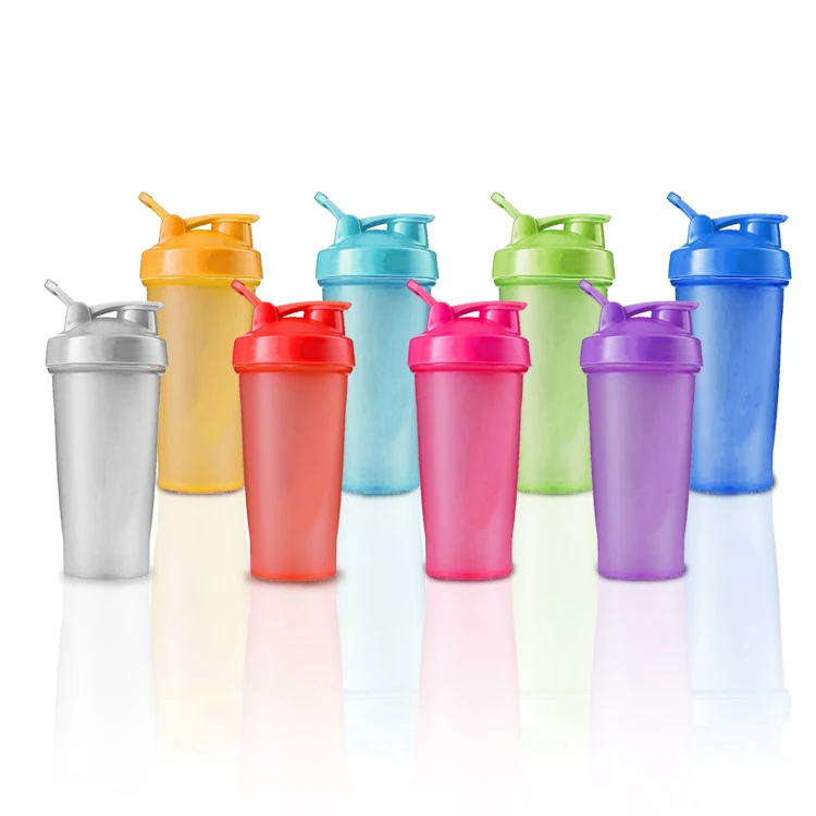 

BPA Free Bottle Shaker 400ml 600ml GYM Portable Shaker Bottle with Mixer