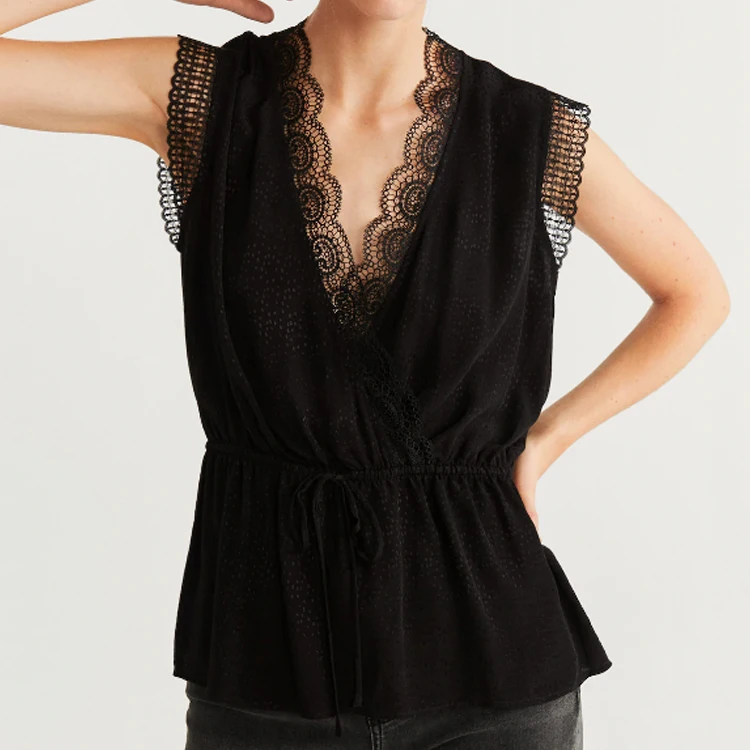 elegant sleeveless tops