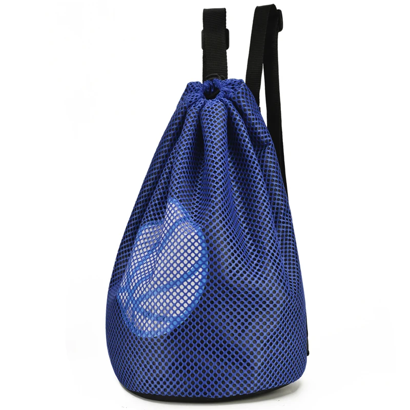 

Football Custom Soccer Basketball Backpack Bag Draw String Waterproof Drawstring Sports Backpack, Black,blue,red