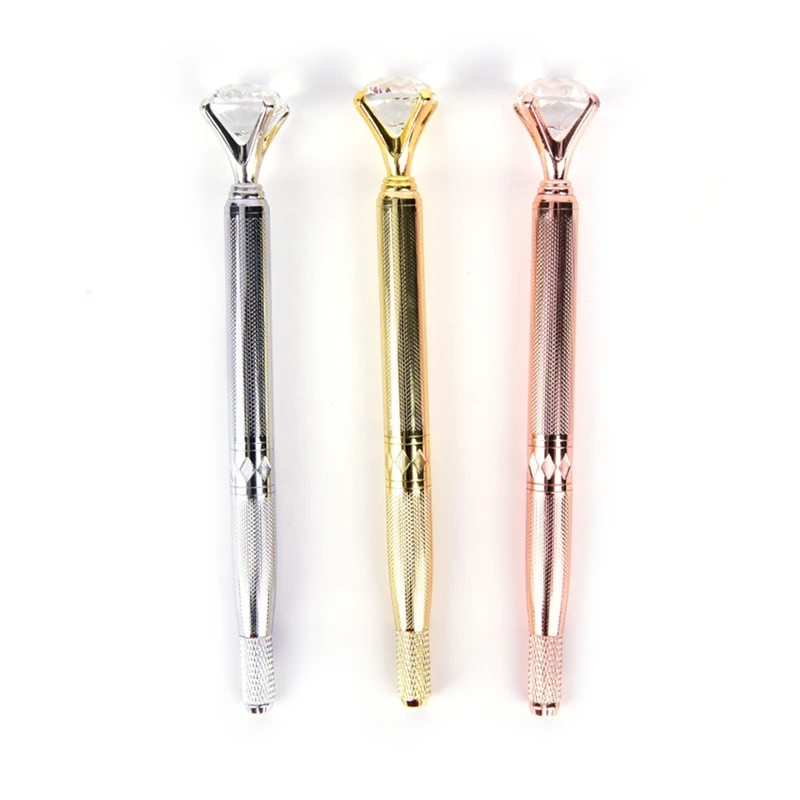 

TP003 Manual Crystal Eyebrow Tattoo Pen Permanent Makeup Pen Machine Microblade Pen For Lip And tattoo eyebrow Equipment, 3 colors