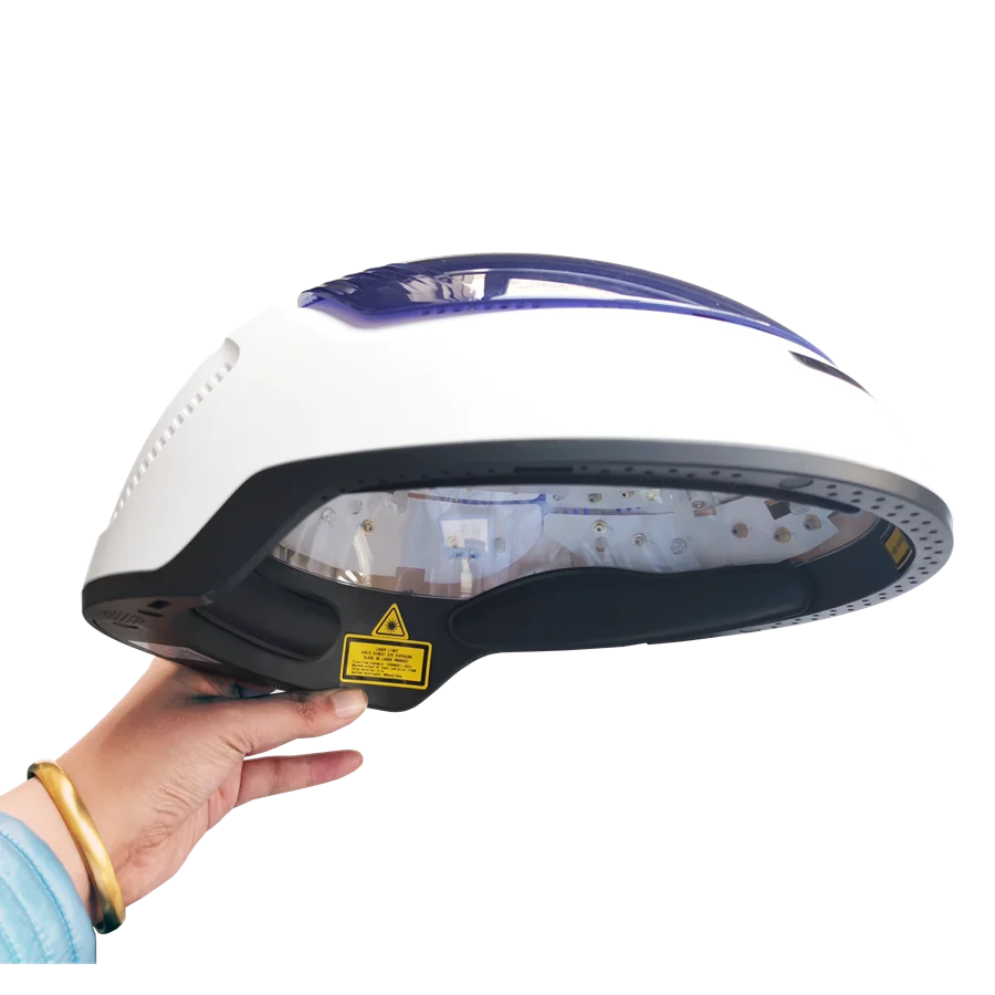 

Factory supply Kernel brand 650nm LLLT laser diode hair growth cap / hair growth helmet for hair loss treatment