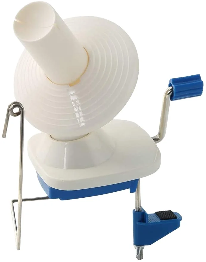 
Hand Operated Yarn Ball Winder, Manual Wool Winder Holder for Swift Yarn Fiber String Ball 