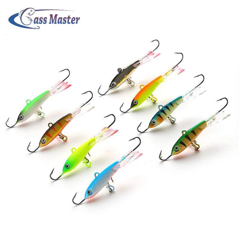 

Bassmaster 12G/6.7CM Ice Fishing Lures Winter Bait Hard Lure Balancer for Fishing Baits Lead Jigging