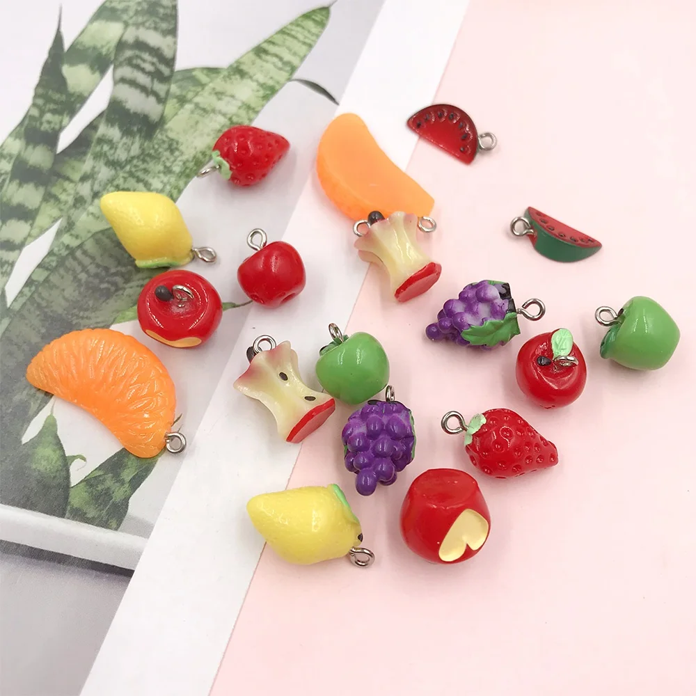 3D Fruits Apple Orange Strawbe