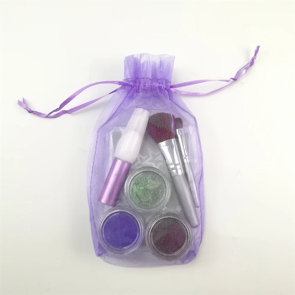 
Temporary Glitter Tattoo Kits with Vivid Colors Glitter Powder 